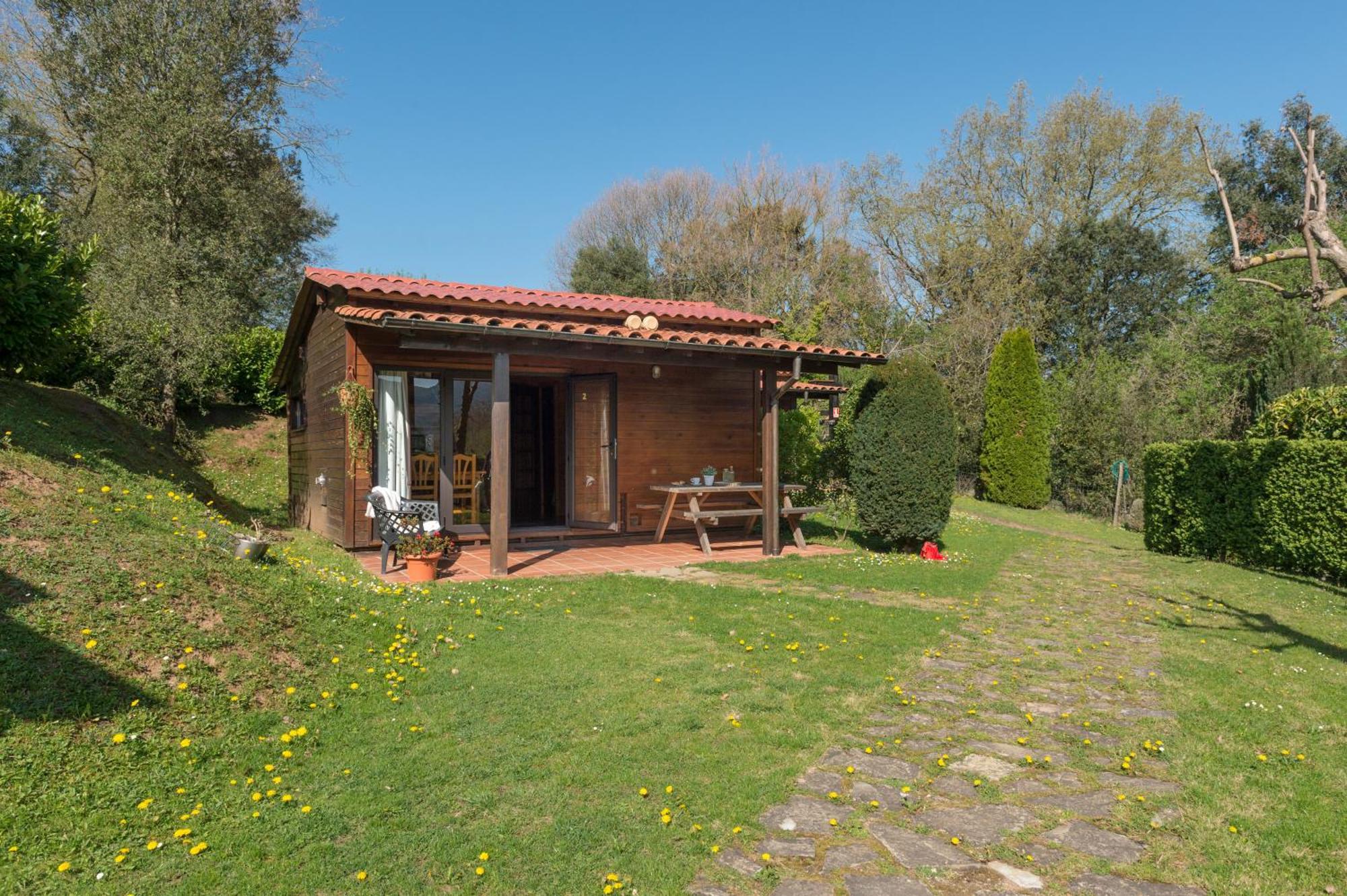 Camping Ecologic Lava Santa Pau Dış mekan fotoğraf